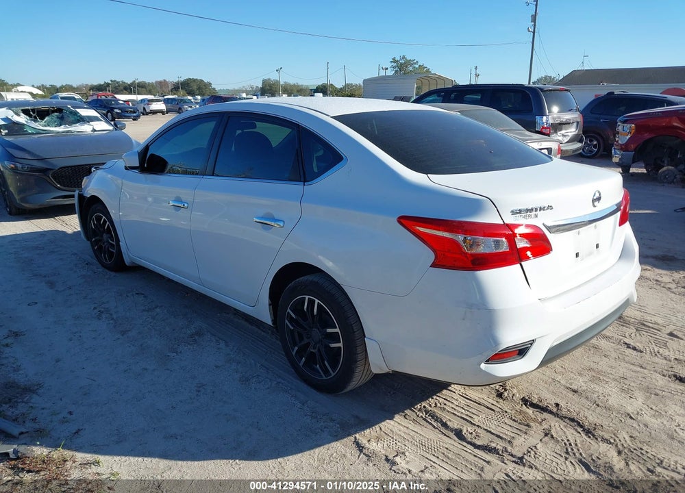 2019 NISSAN SENTRA VIN: 3N1AB7AP7KY260684