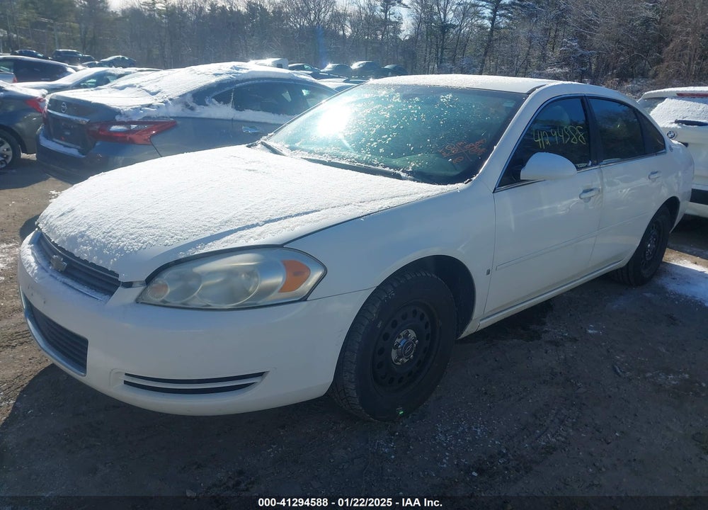 2008 CHEVROLET IMPALA VIN: 2G1WS553389251853