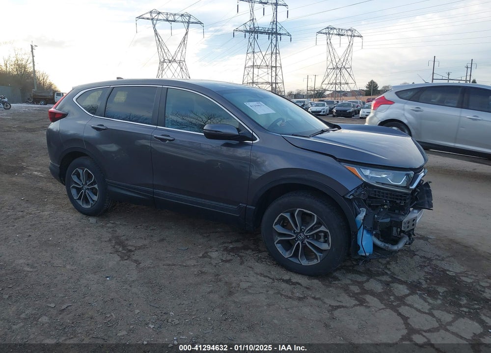 2022 HONDA CR-V AWD EX-L VIN: 2HKRW2H81NH660232