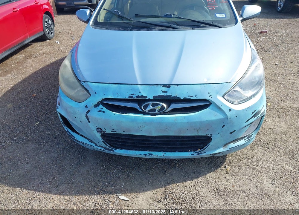 2012 HYUNDAI ACCENT GLS VIN: KMHCU4AE7CU058988