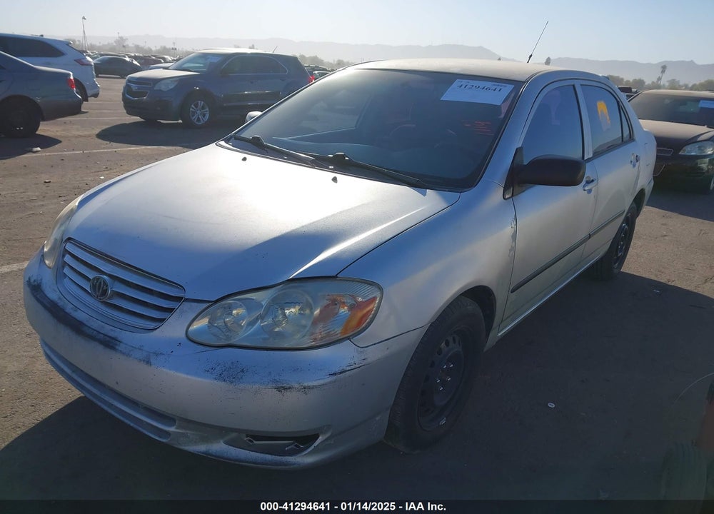 2004 TOYOTA COROLLA CE VIN: JTDBR32E142025265