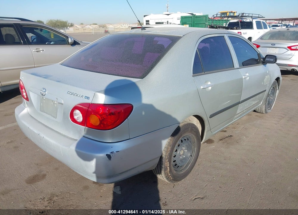 2004 TOYOTA COROLLA CE VIN: JTDBR32E142025265