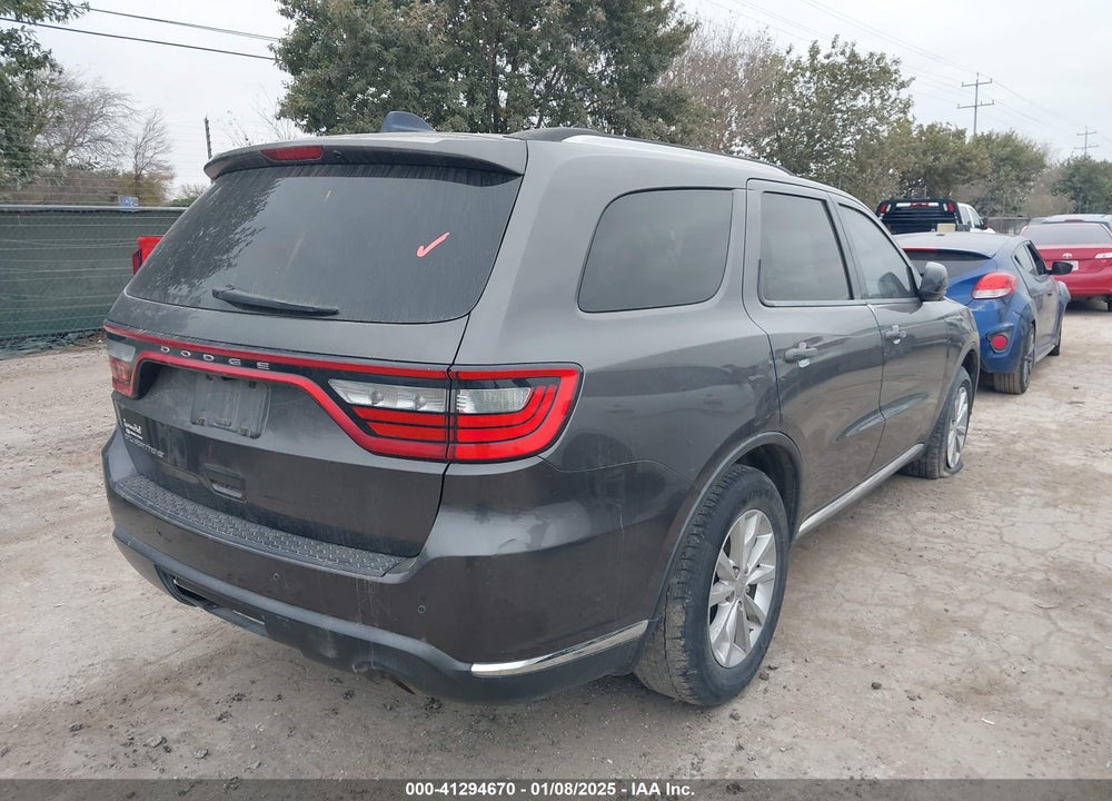 2014 DODGE DURANGO SXT VIN: 1C4RDHAG6EC975386