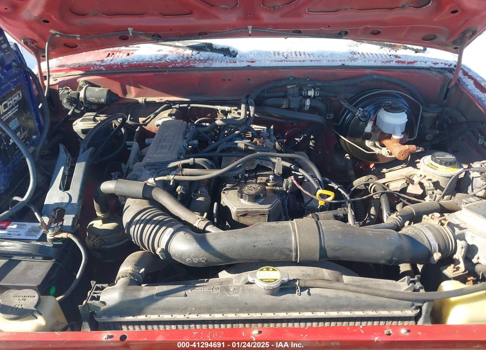1993 TOYOTA PICKUP 1/2 TON SHORT WHLBSE DX VIN: 4TARN01P9PZ059876