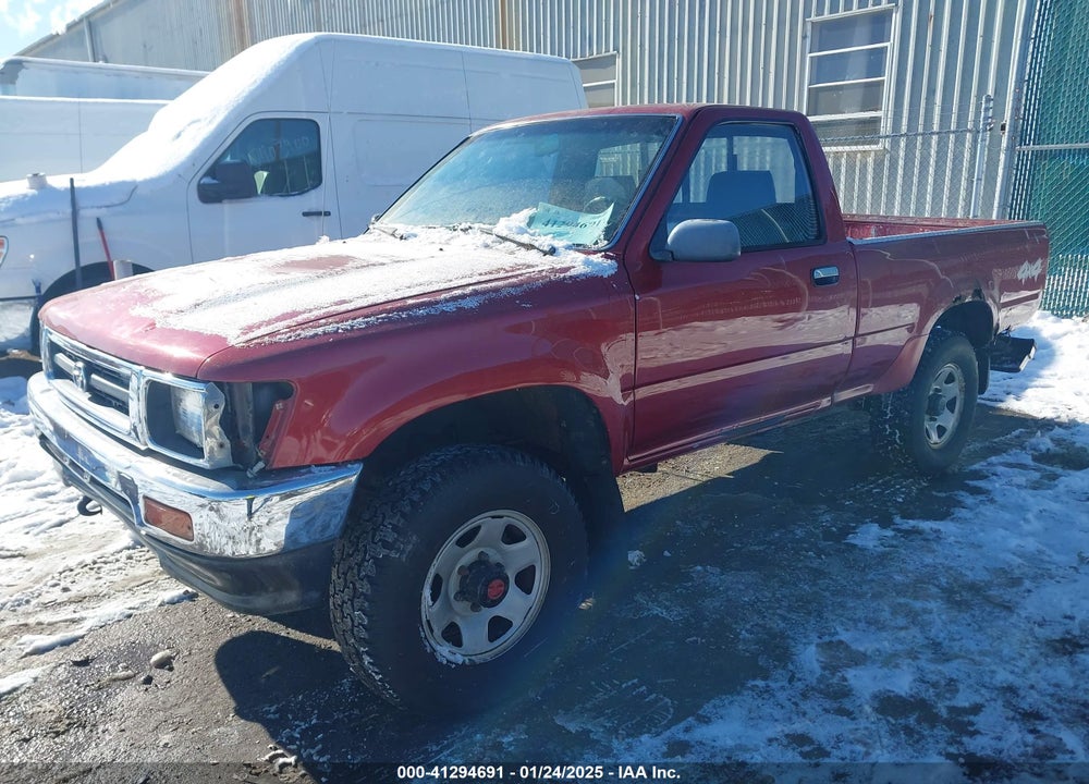 1993 TOYOTA PICKUP 1/2 TON SHORT WHLBSE DX VIN: 4TARN01P9PZ059876