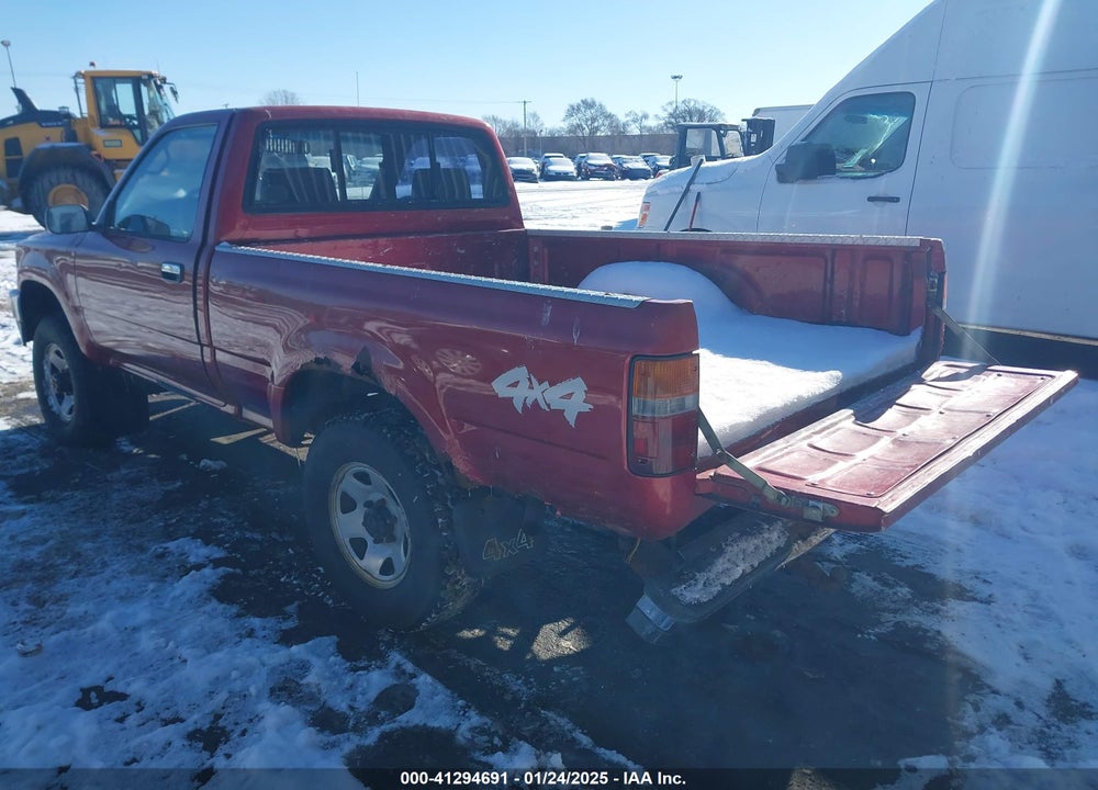1993 TOYOTA PICKUP 1/2 TON SHORT WHLBSE DX VIN: 4TARN01P9PZ059876