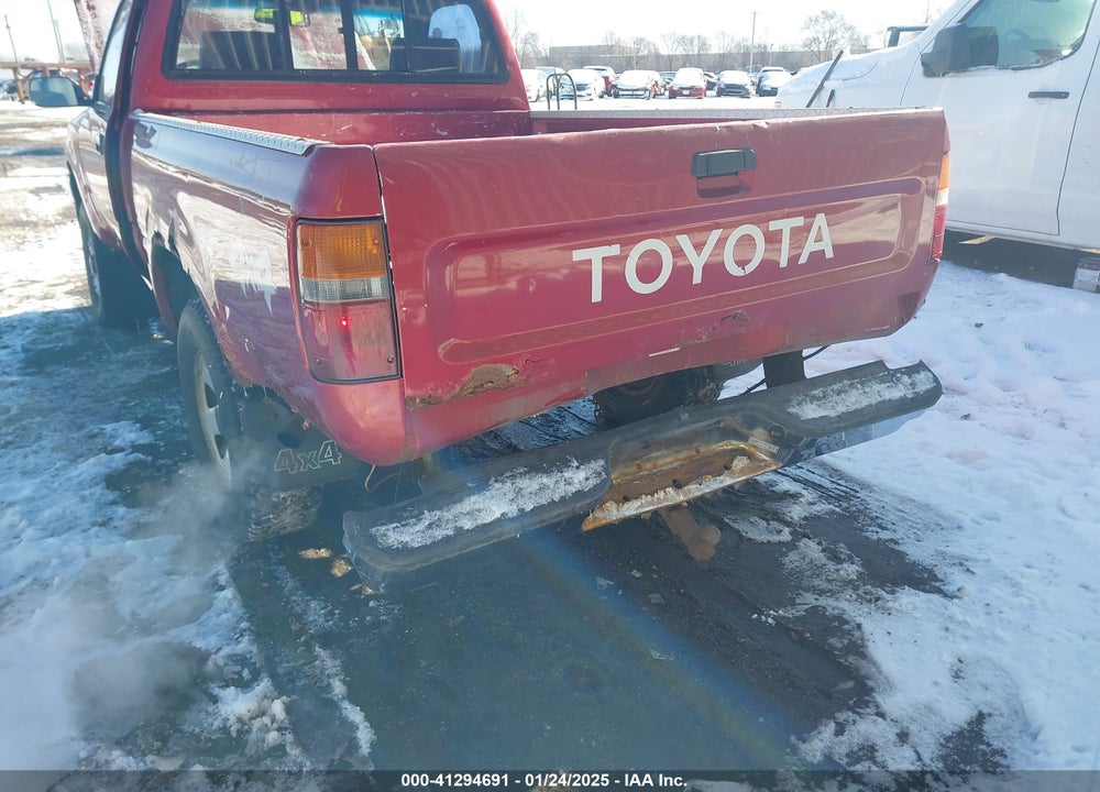 1993 TOYOTA PICKUP 1/2 TON SHORT WHLBSE DX VIN: 4TARN01P9PZ059876