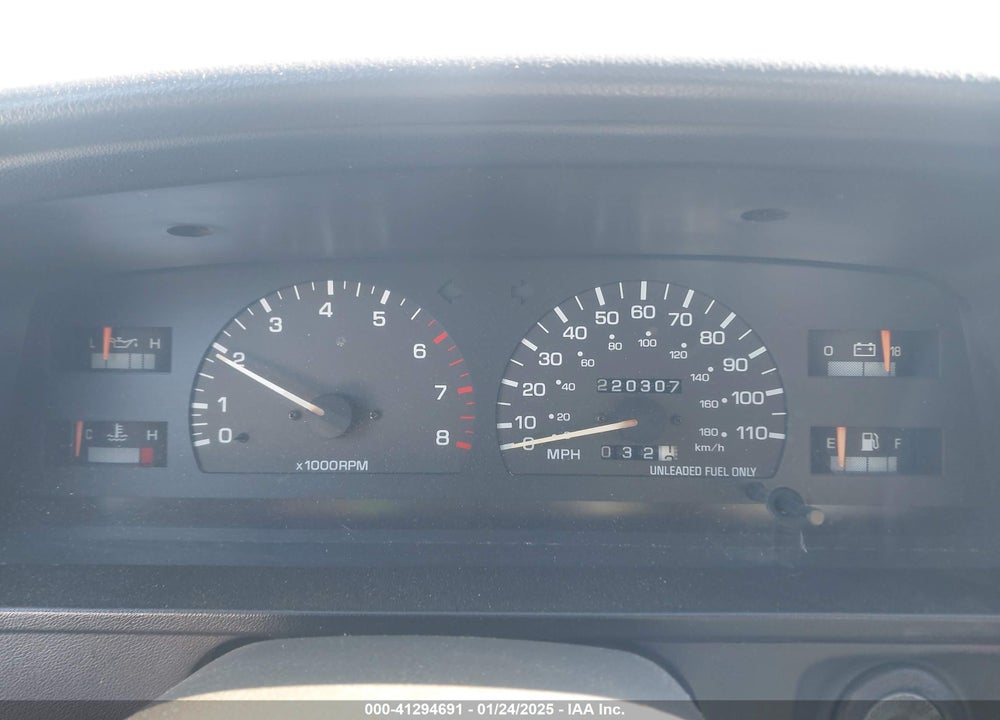 1993 TOYOTA PICKUP 1/2 TON SHORT WHLBSE DX VIN: 4TARN01P9PZ059876