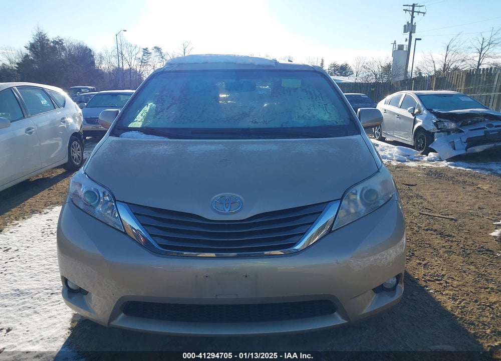 2011 TOYOTA SIENNA XLE V6 AUTO ACCESS SEAT VIN: 5TDYK3DC8BS090369