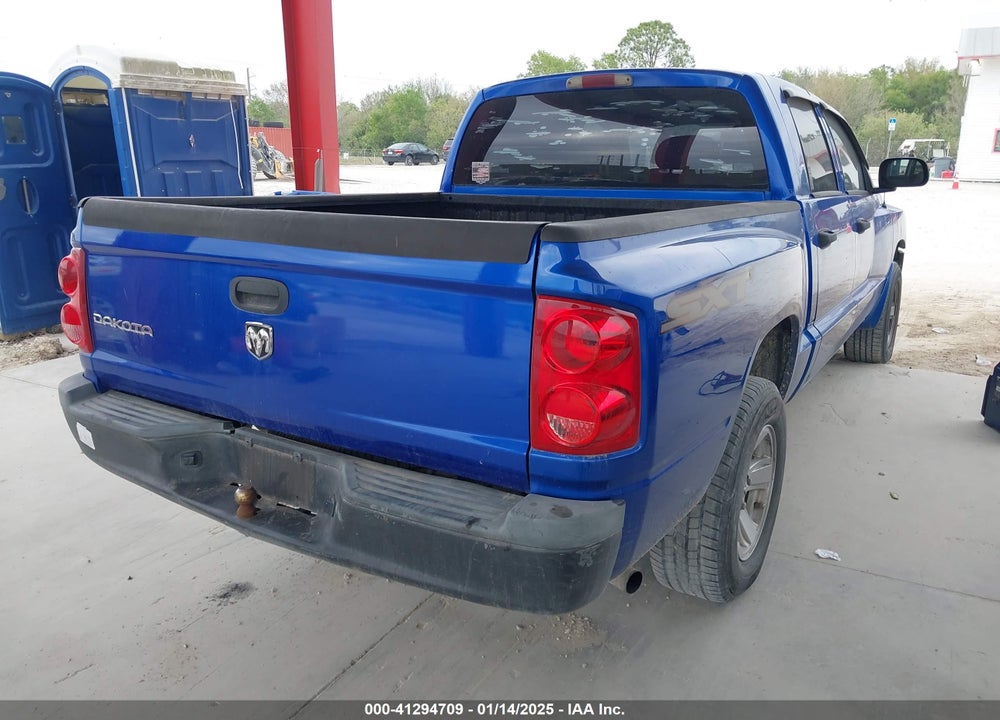2008 DODGE DAKOTA SXT/BIGHORN/LONESTAR VIN: 1D3HE38K48S546352