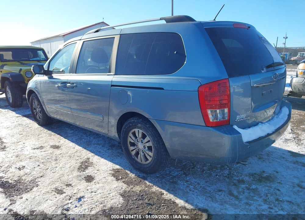 2012 KIA SEDONA LX VIN: KNDMG4C77C6434687