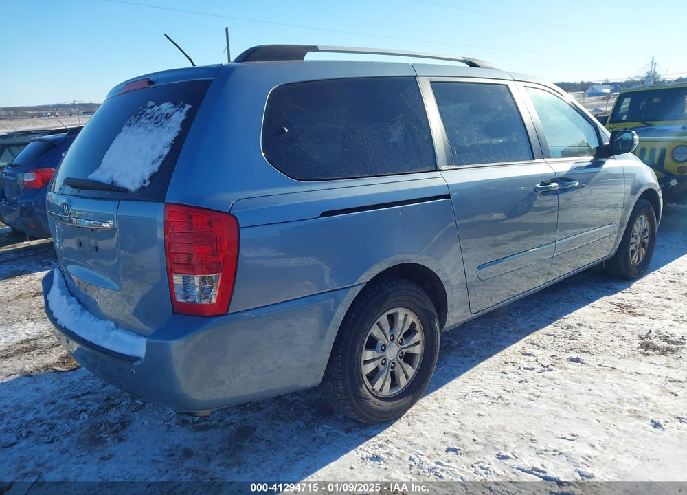 2012 KIA SEDONA LX VIN: KNDMG4C77C6434687