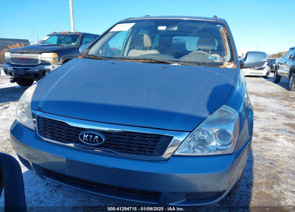 2012 KIA SEDONA LX VIN: KNDMG4C77C6434687