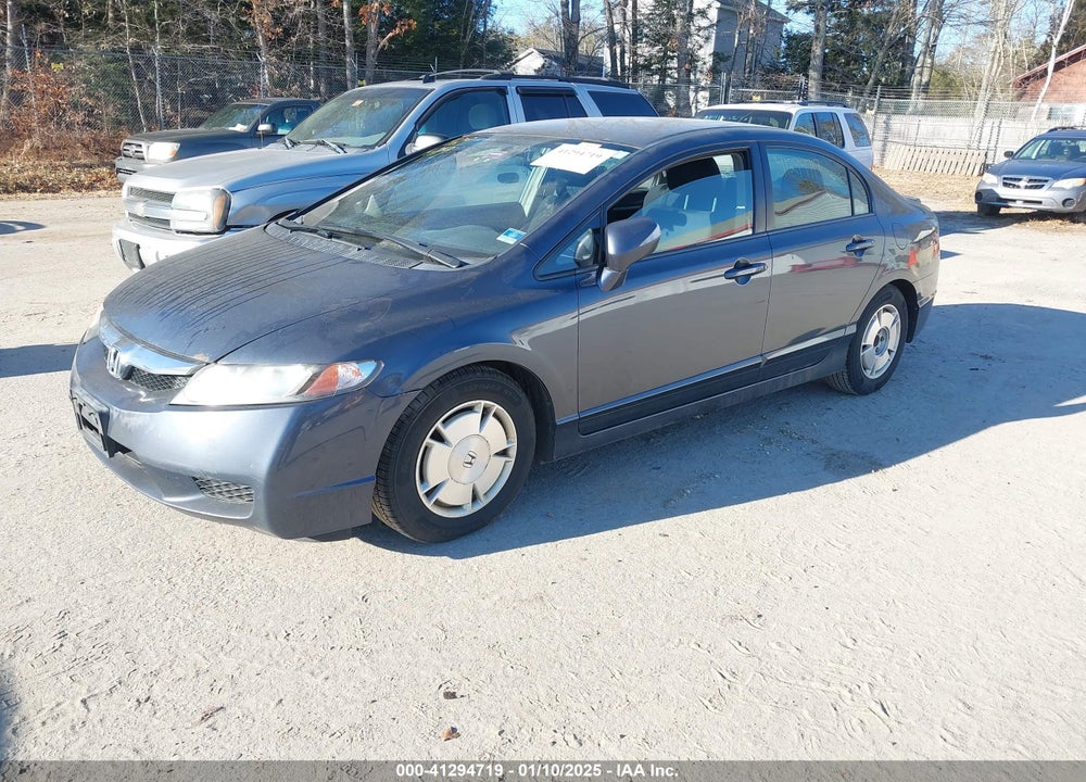 2010 HONDA CIVIC HYBRID VIN: JHMFA3F27AS001619