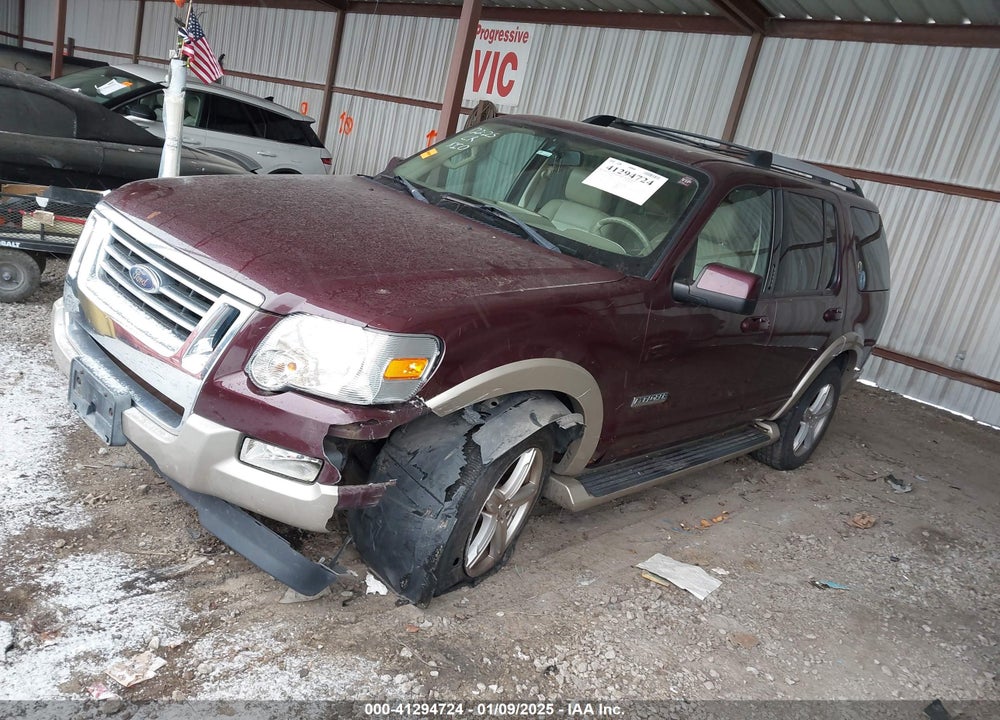 2007 FORD EXPLORER EDDIE BAUER VIN: 1FMEU74E47UA95072