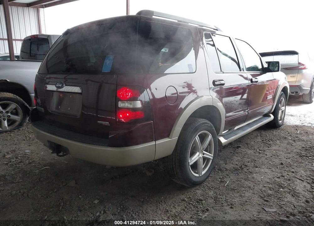 2007 FORD EXPLORER EDDIE BAUER VIN: 1FMEU74E47UA95072