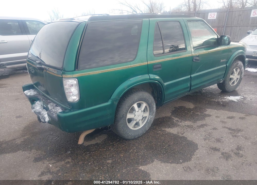 1999 OLDSMOBILE BRAVADA VIN: 1GHDT13W7X2711363