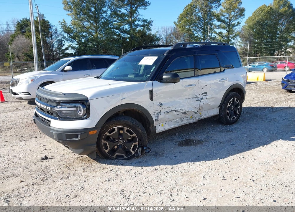 2022 FORD BRONCO SPORT OUTER BANKS VIN: 3FMCR9C67NRD55841
