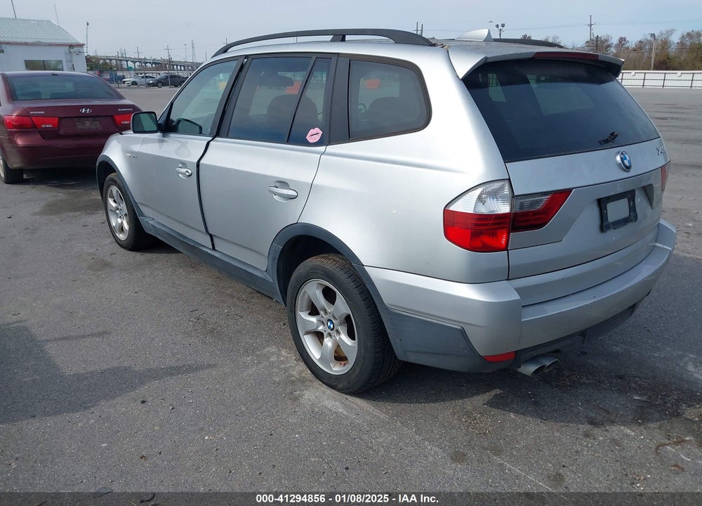 2008 BMW X3 3.0SI VIN: WBXPC93438WJ10075