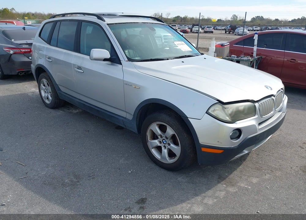 2008 BMW X3 3.0SI VIN: WBXPC93438WJ10075