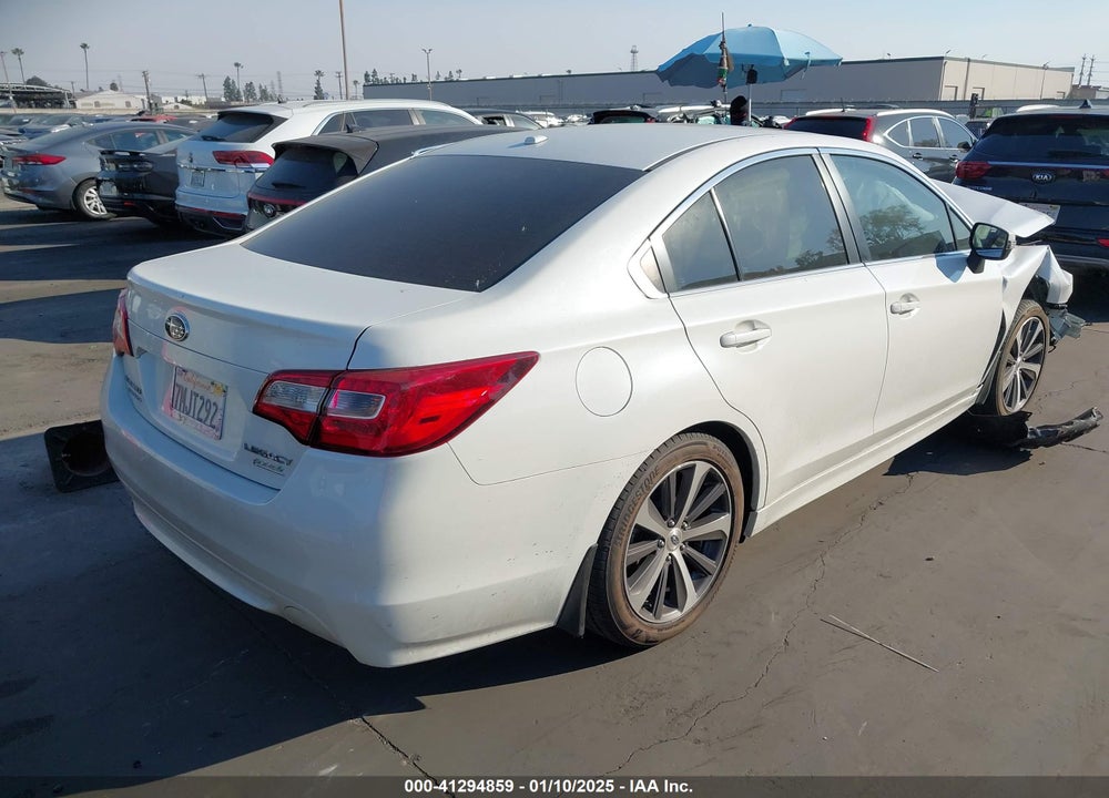 2015 SUBARU LEGACY 2.5I LIMITED VIN: 4S3BNAN6XF3067838