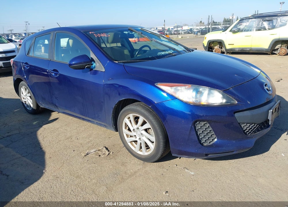 2012 MAZDA 3 I TOURING VIN: JM1BL1L84C1558813