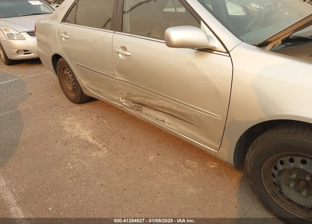 2002 TOYOTA CAMRY LE VIN: JTDBE32KX20055438