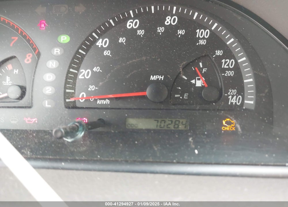 2002 TOYOTA CAMRY LE VIN: JTDBE32KX20055438