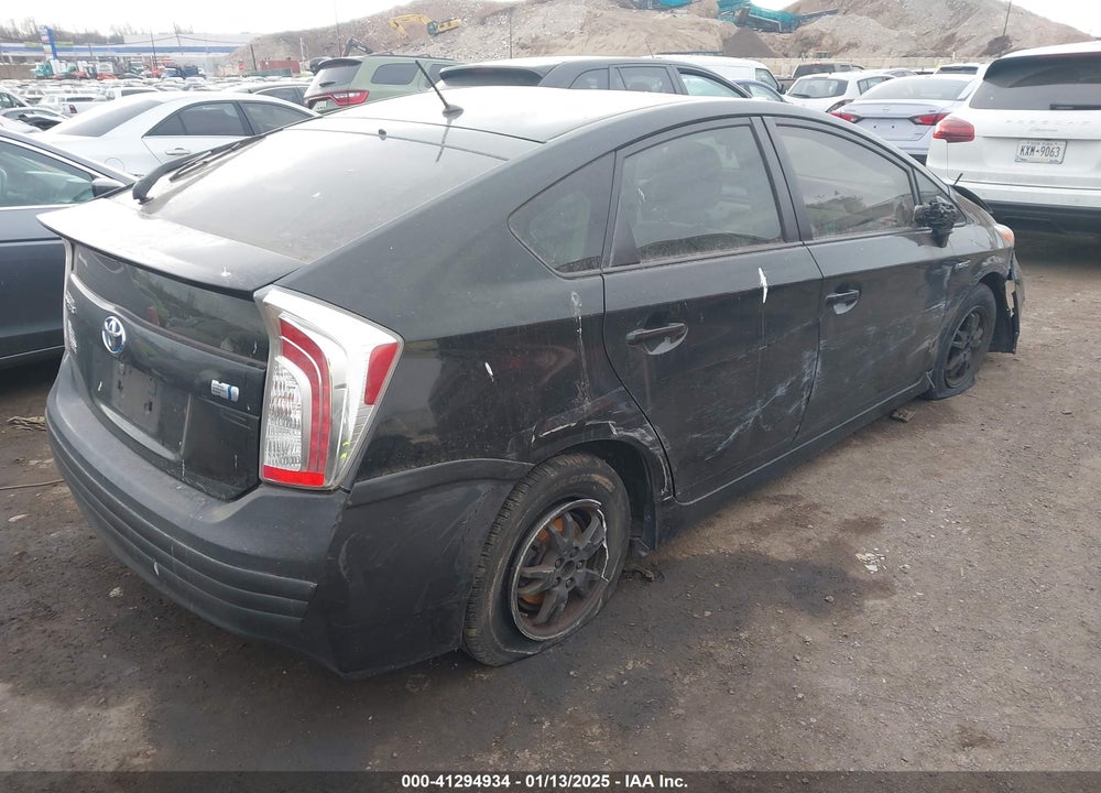 2013 TOYOTA PRIUS VIN: JTDKN3DU2D1648741