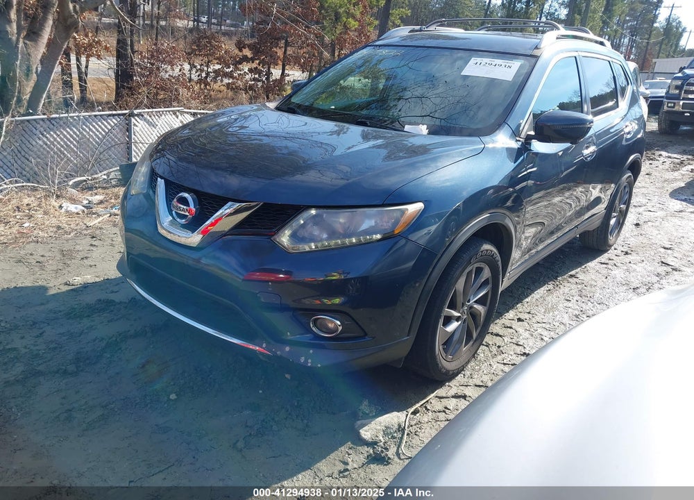 2016 NISSAN ROGUE SL VIN: 5N1AT2MT9GC740274