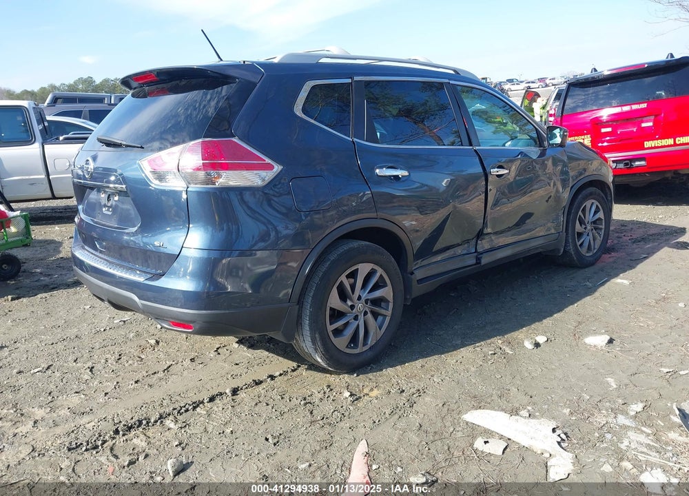 2016 NISSAN ROGUE SL VIN: 5N1AT2MT9GC740274
