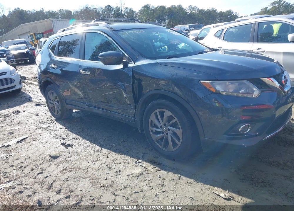 2016 NISSAN ROGUE SL VIN: 5N1AT2MT9GC740274