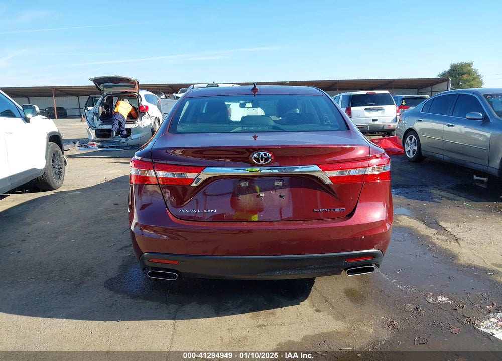 2015 TOYOTA AVALON VIN: 4T1BK1EB0FU189085