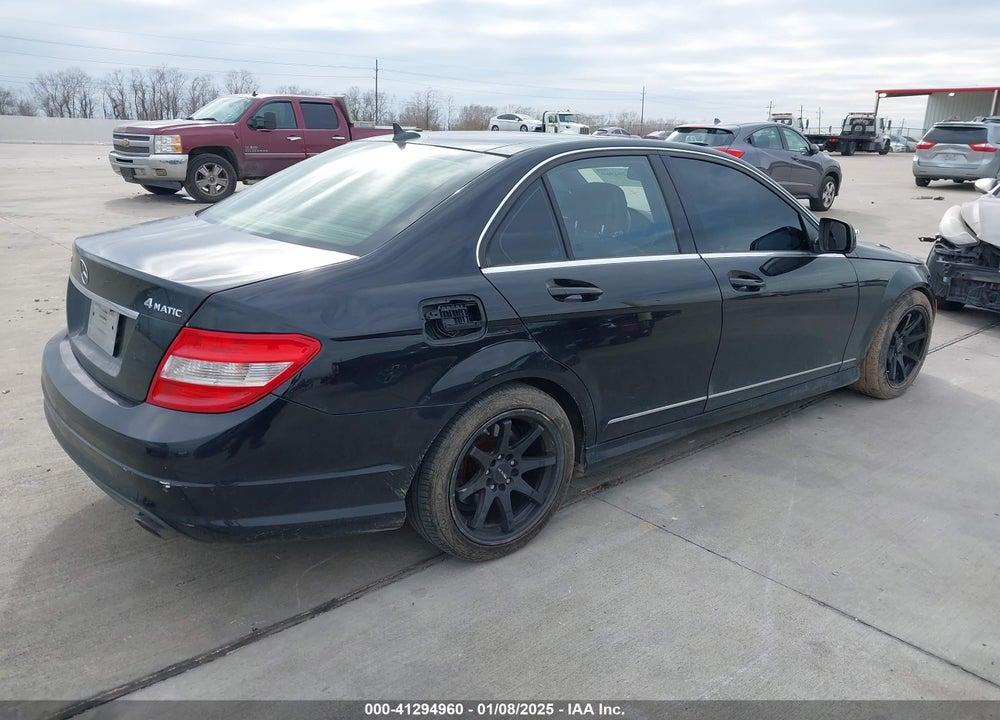 2008 MERCEDES-BENZ C 300 VIN: WDDGF81X78F177019