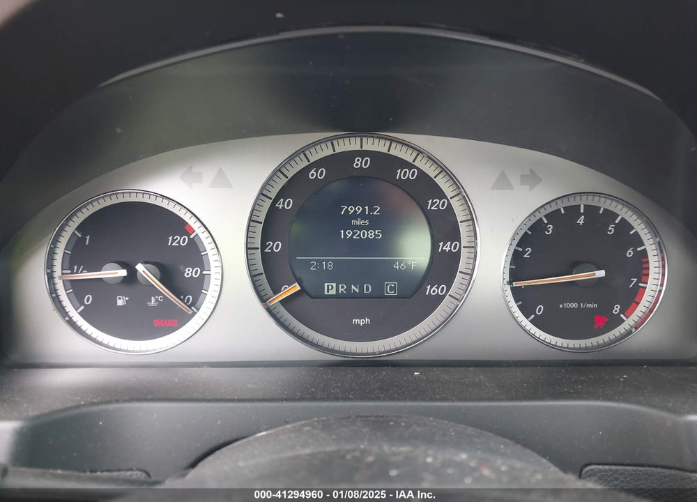 2008 MERCEDES-BENZ C 300 VIN: WDDGF81X78F177019