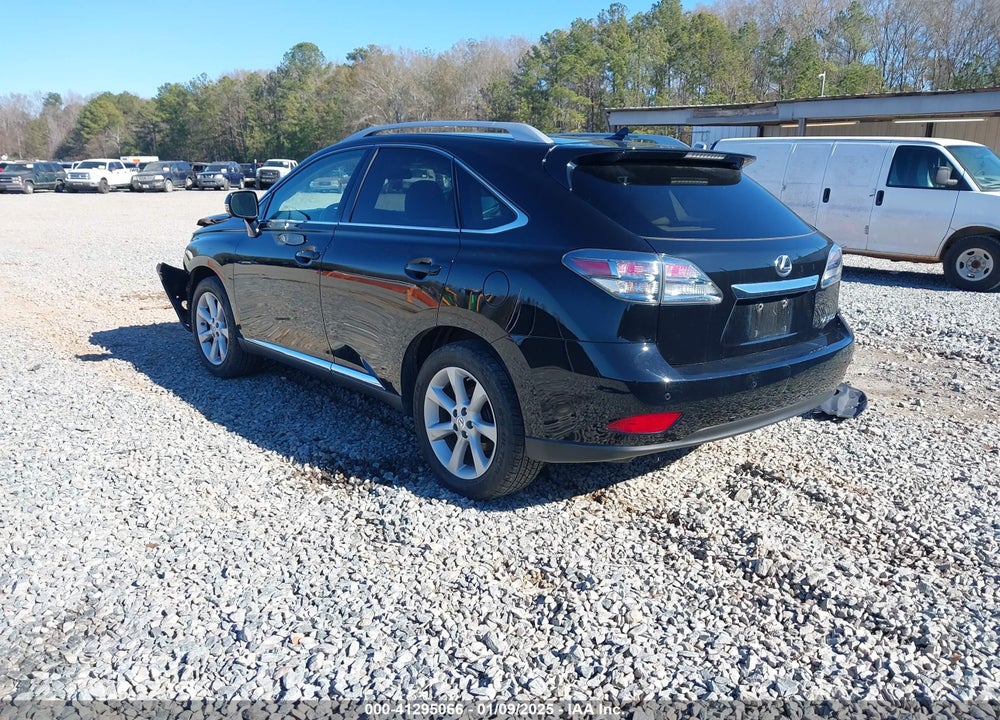 2012 LEXUS RX 350 VIN: 2T2ZK1BA0CC076627