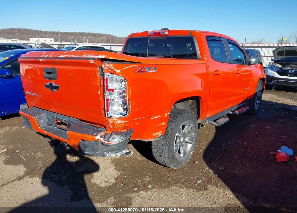 2019 CHEVROLET COLORADO VIN: 1GCGTDEN8K1129652
