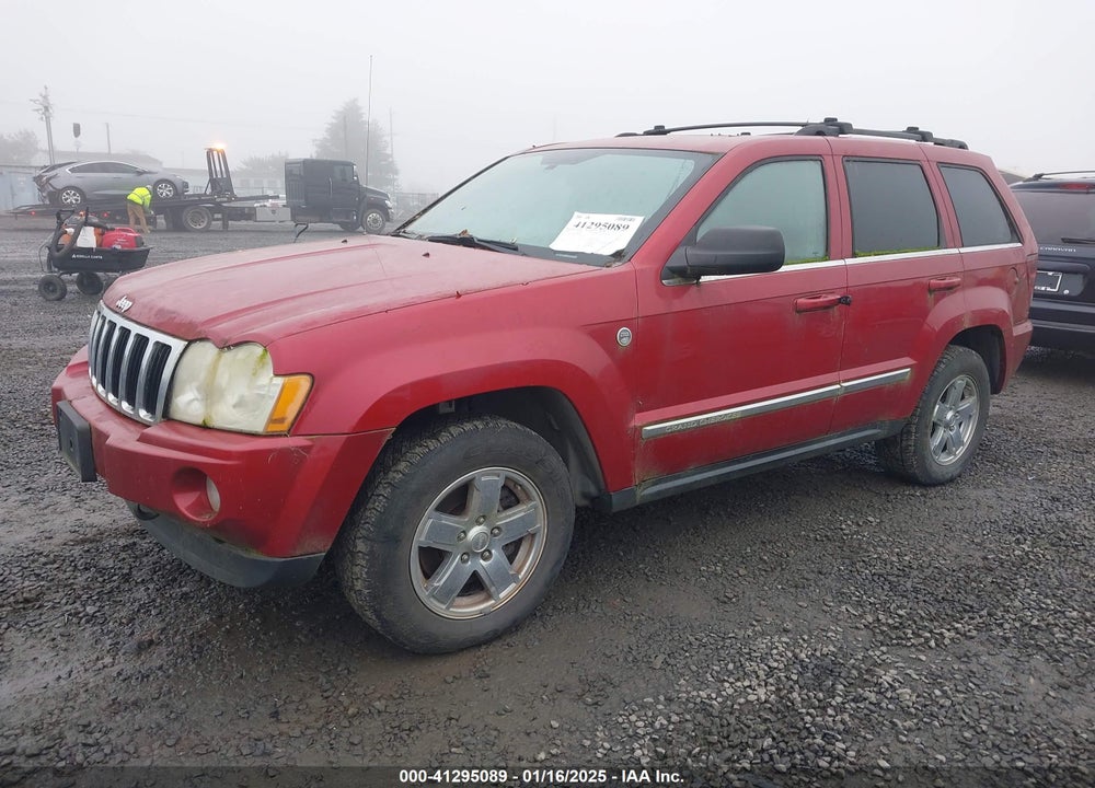 2005 JEEP GRAND CHEROKEE LIMITED VIN: 1J8HR58N45C616496