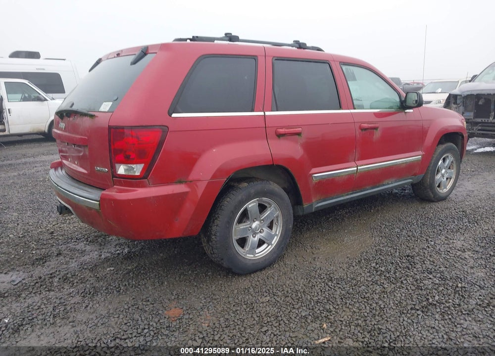 2005 JEEP GRAND CHEROKEE LIMITED VIN: 1J8HR58N45C616496