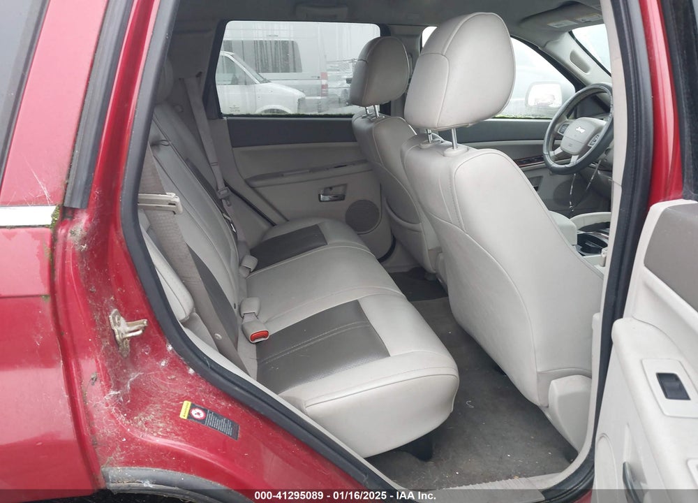 2005 JEEP GRAND CHEROKEE LIMITED VIN: 1J8HR58N45C616496