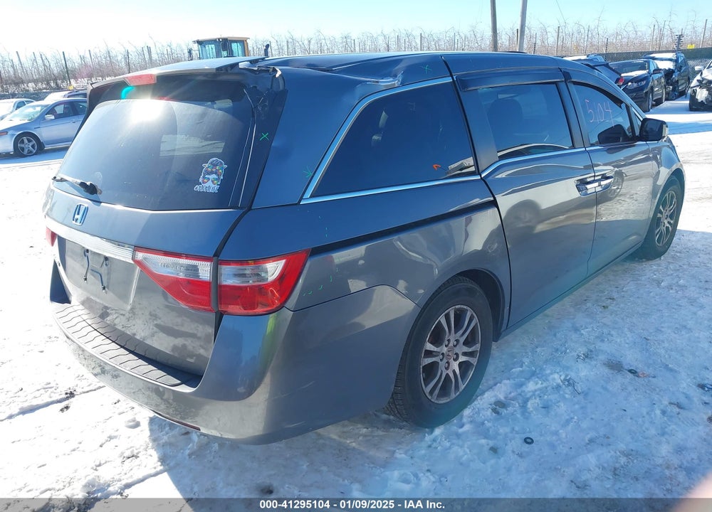 2011 HONDA ODYSSEY EX-L VIN: 5FNRL5H67BB097061
