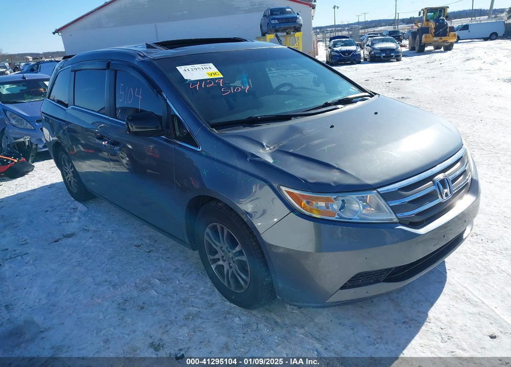 2011 HONDA ODYSSEY EX-L VIN: 5FNRL5H67BB097061