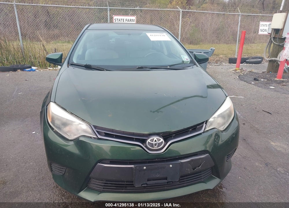 2015 TOYOTA COROLLA LE VIN: 2T1BURHE1FC313252
