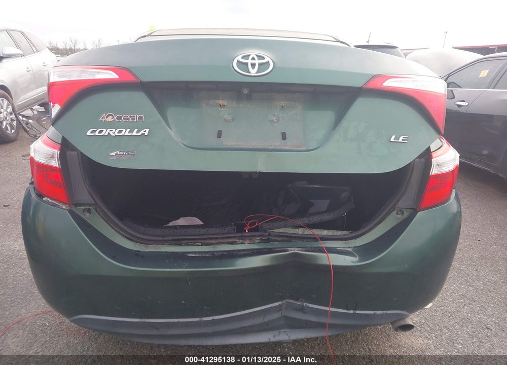 2015 TOYOTA COROLLA LE VIN: 2T1BURHE1FC313252
