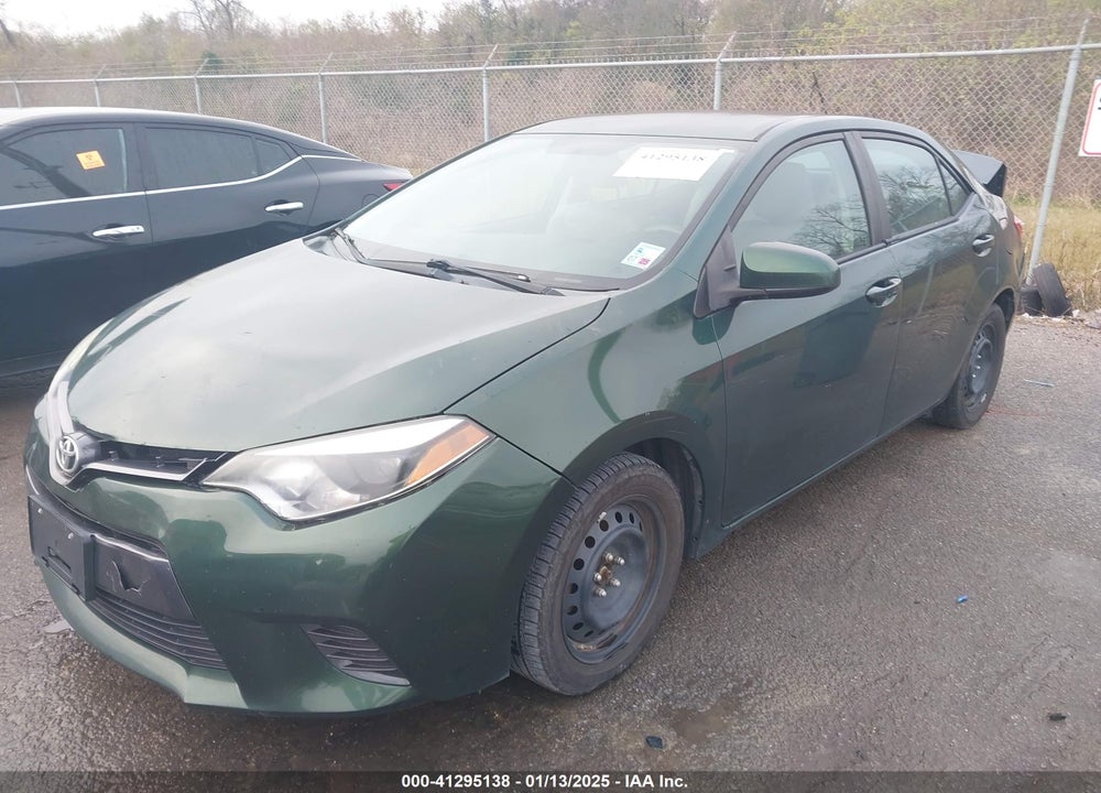 2015 TOYOTA COROLLA LE VIN: 2T1BURHE1FC313252