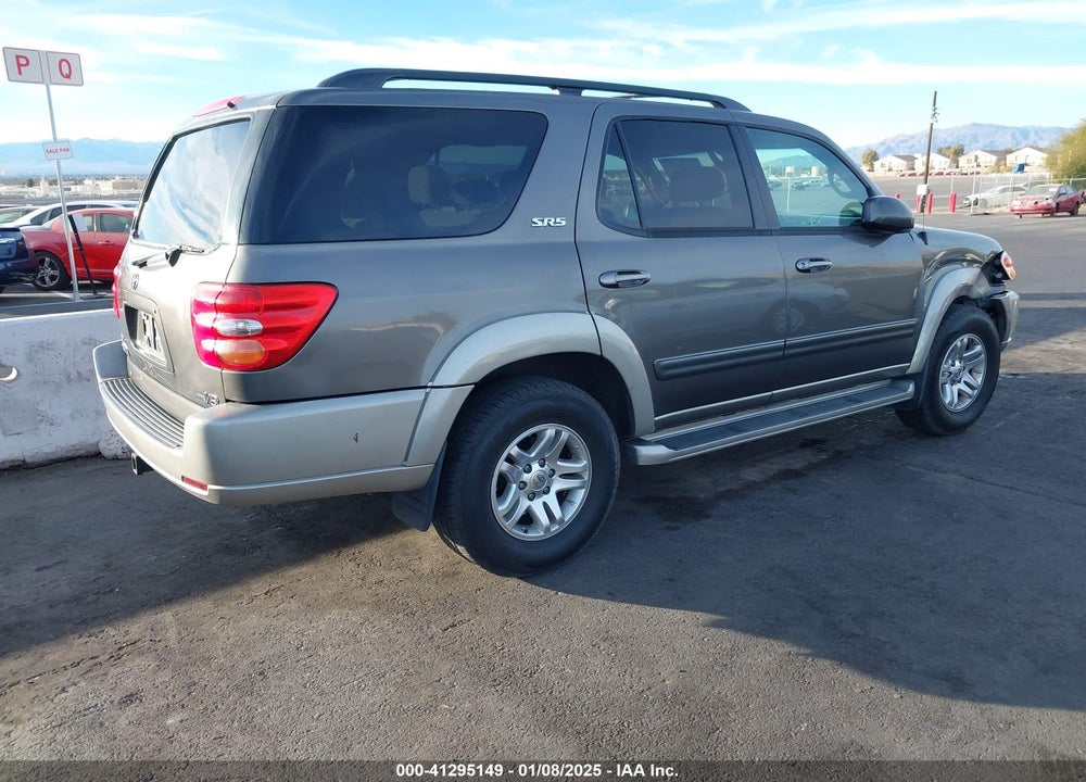 2004 TOYOTA SEQUOIA SR5 V8 VIN: 5TDZT34A94S230576