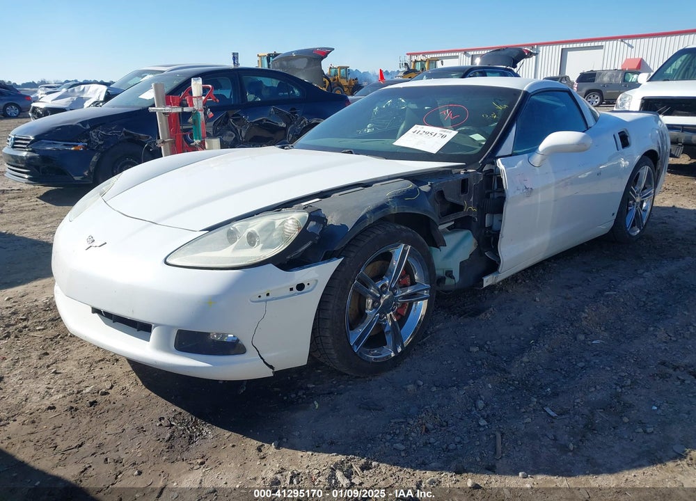 2008 CHEVROLET CORVETTE VIN: 1G1YY25W885134380