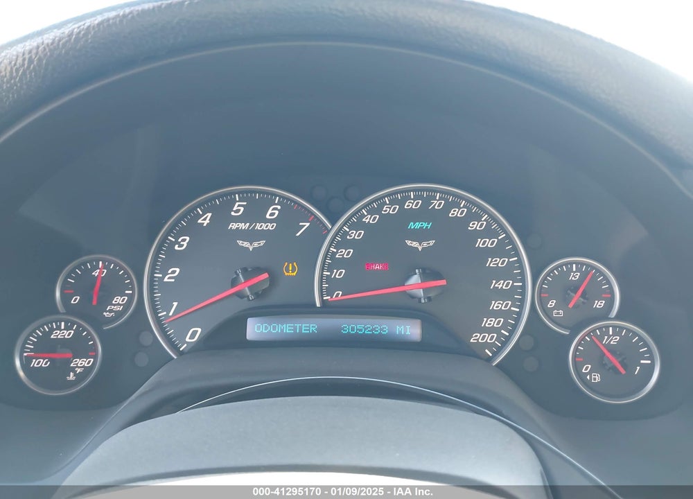 2008 CHEVROLET CORVETTE VIN: 1G1YY25W885134380
