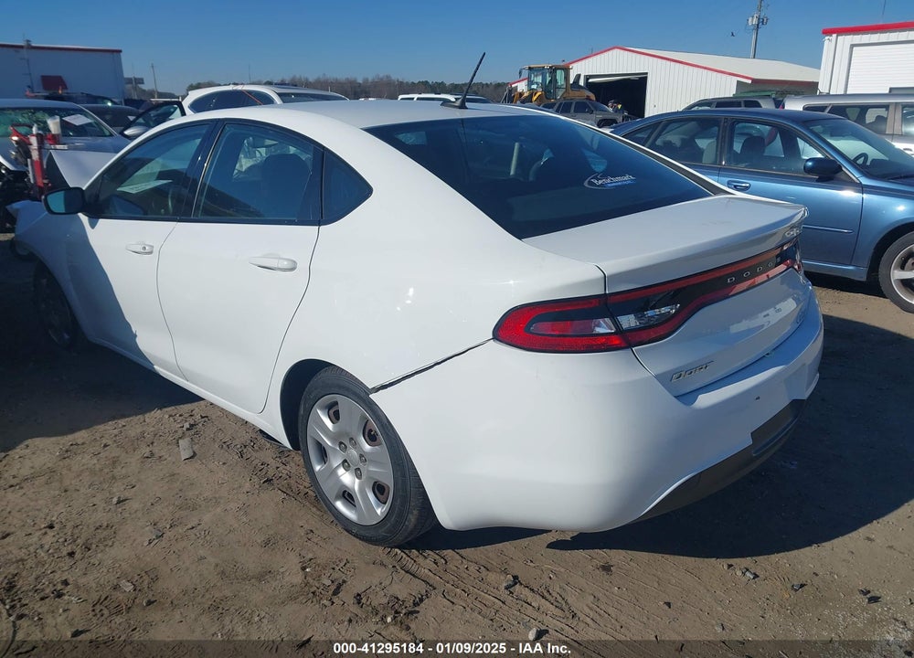 2015 DODGE DART SE VIN: 1C3CDFAA7FD300829