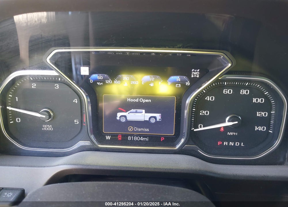 2020 GMC SIERRA 2500HD 4WD  STANDARD BED DENALI VIN: 1GT49REY0LF274312